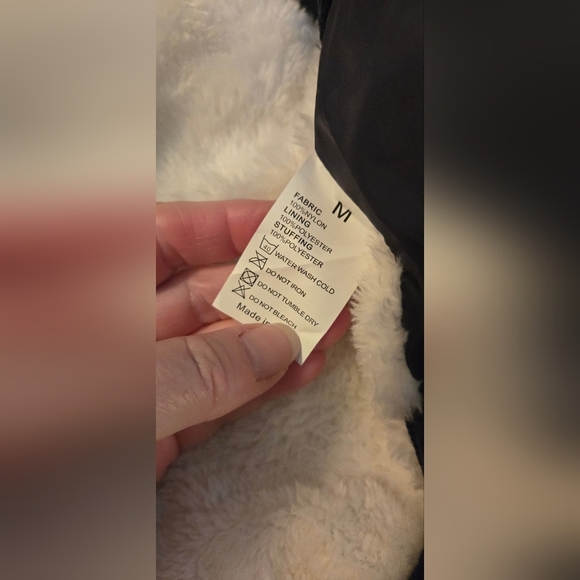 SAWMONG Navy Blue Dog Fleece Jacket with Hood #459 - Picture 5 of 13